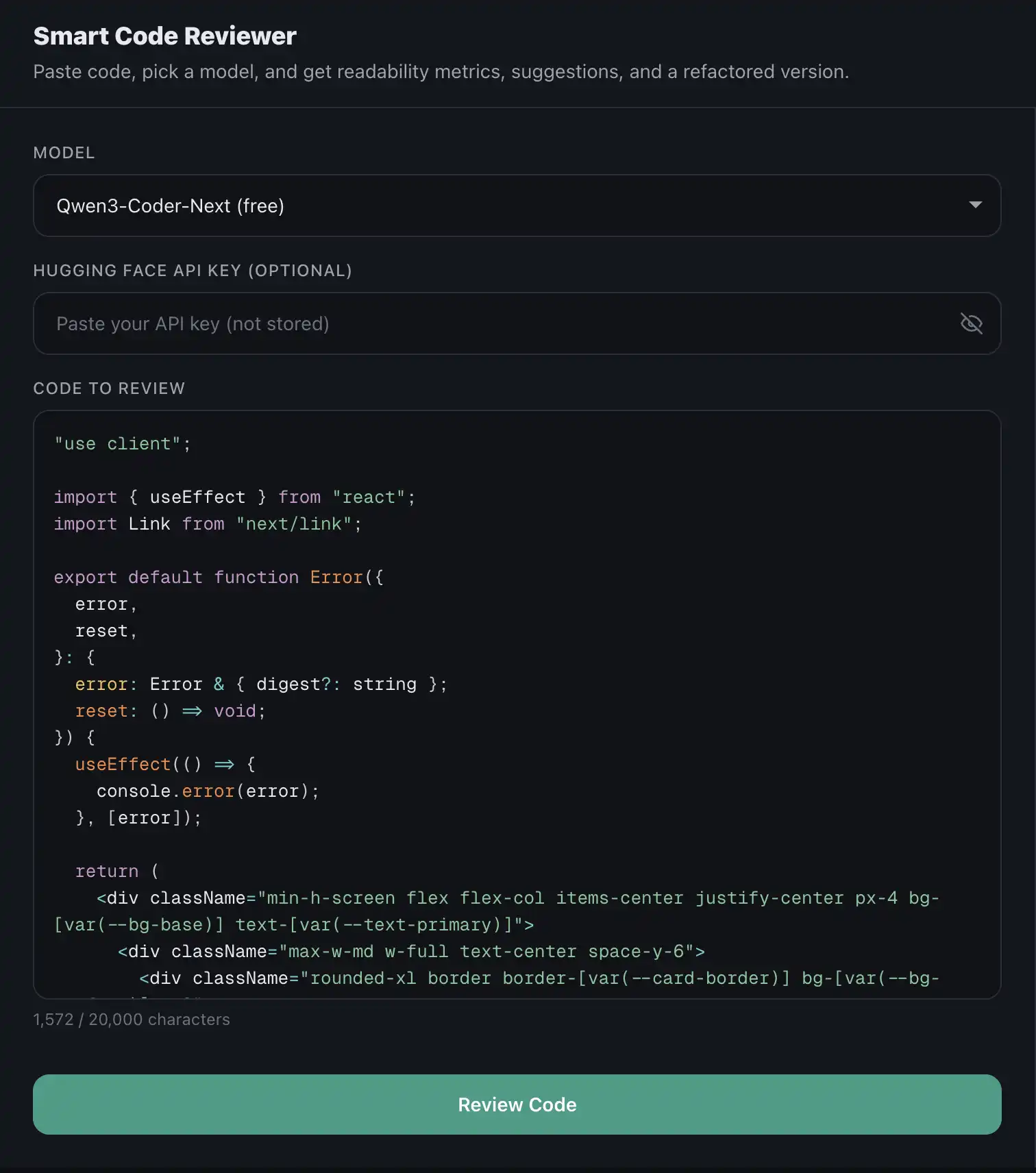 Smart Code Reviewer Image